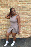 Tennis Skort Dress (Tan)