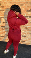 Jogger Set (Burgundy) S-XL