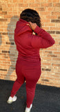 Jogger Set (Burgundy) S-XL
